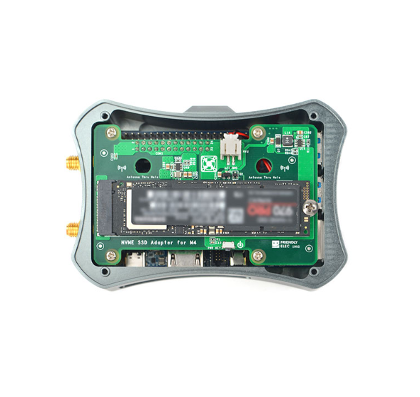 NanoPi M4V2 CNC Metal Case Combo Rockchip FriendlyELEC RK3399 SoC 2.4G &amp; 5G dual-band WiFi+ 4.1 Ubuntu Android Custom PCB customize