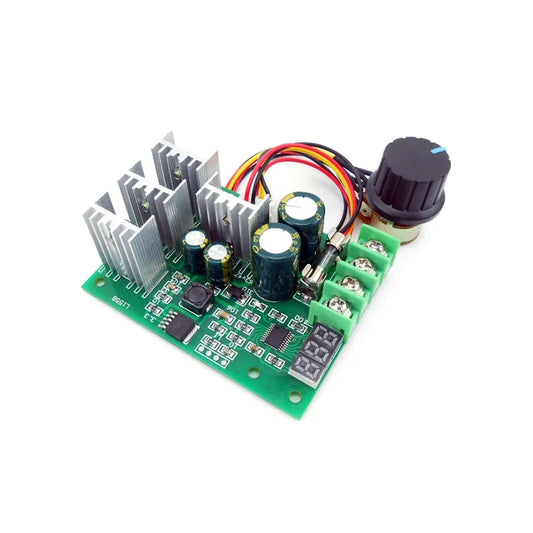 Custom Digital display PWM DC motor speed controller display 0~100% adjustable drive module 6V12V24V36V48V60V Max30A Manufacturer