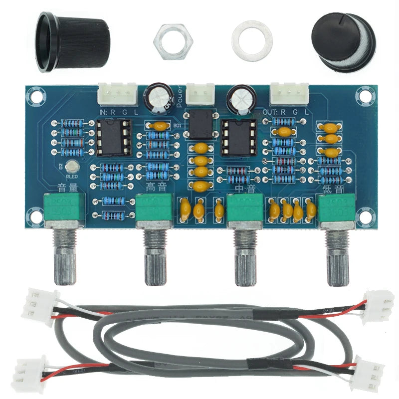 Custom LT-XH-A901 NE5532 Tone Board preamp Pre-amp With treble bass volume adjustment pre-amplifier Tone Controller For amplifier Board Manufacturer