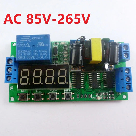 Custom OEM IO23B01 AC 110V 220V Converter Multifunction Self-lock Relay PLC Cycle Timer Module Delay Time Switch Manufacturer