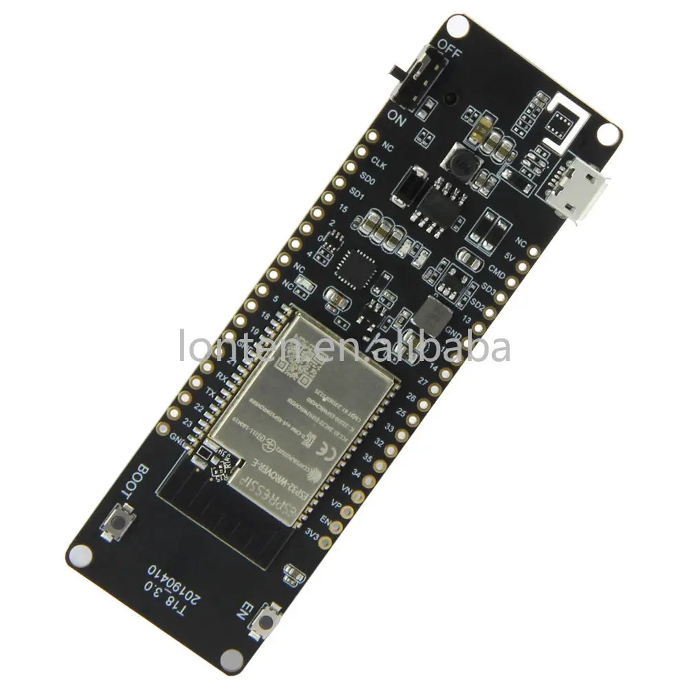 Custom TTGO T-Energy T18 V3.0 ESP32-WROVER-E Development Board 8MByte PSRAM WIFI BT Wireless Module 18650 Battery Holder Manufacturer