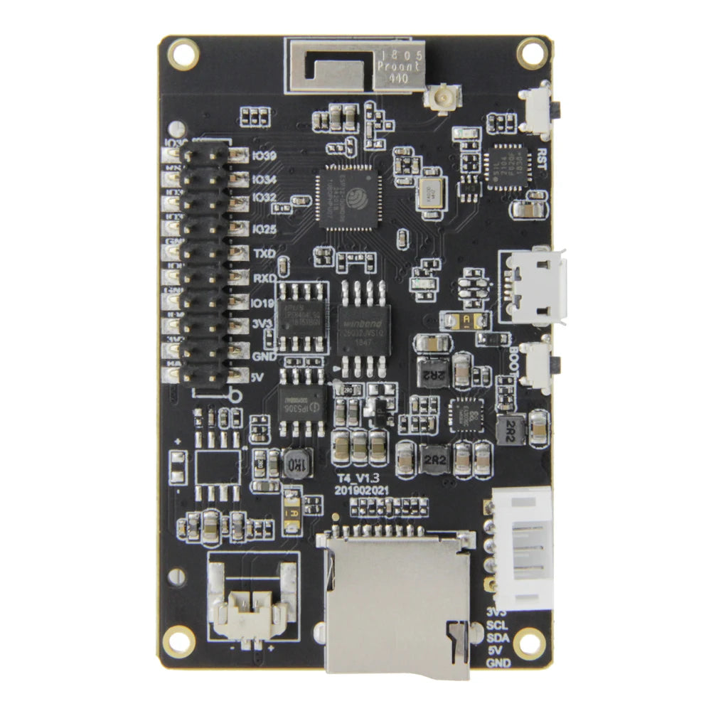 Custom TTGO Backlight Adjustment PSARM 8M IP5306 I2C Development Board Custom PCB remote control car pcba Manufacturer