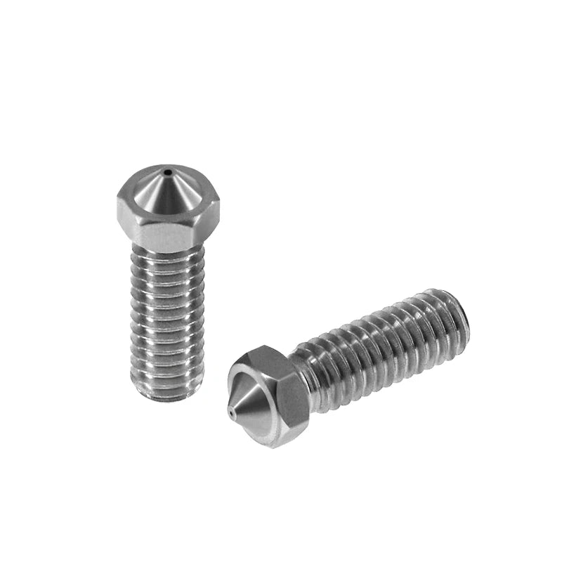 Custom 2pcs/lot All-Metal Volcano Stainless Steel Nozzles For 3D Printer 0.2mm-1.2mm For 1.75mm Lengthen M6 Nozzles for Sidewinder X1 Manufacturer