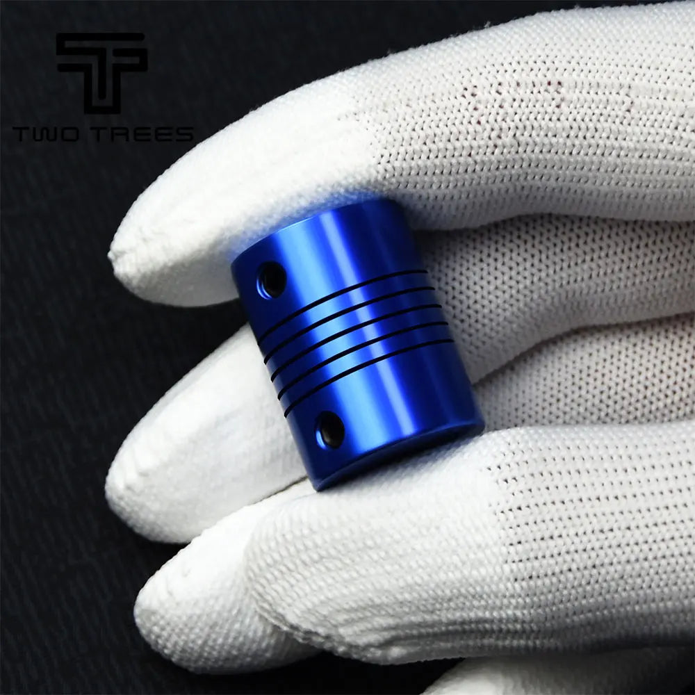 Custom CNC Motor Jaw Shaft Coupler 5mm To 8mm Flexible Coupling OD 19x25mm wholesale Dropshipping For CR10 Ender-3 Ender 3 Pro Manufacturer