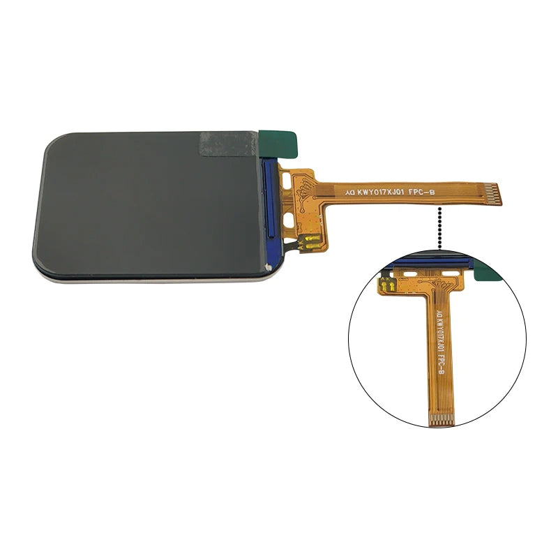 Custom original 1.69 Inch 240x280 Display LCD TFT Panel Wearable LCD Screen For Smart Watch Manufacturer