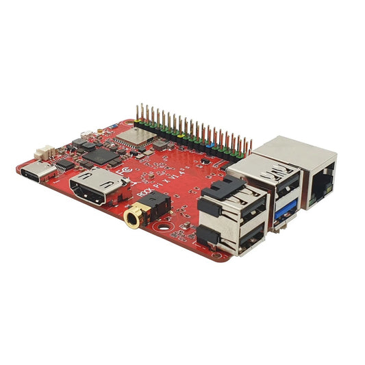 Custom ROCK Pi X Model B Win10 Intel Atom x5-Z8300 board 4G 32G eMMC flash , Micro card socket Manufacturer