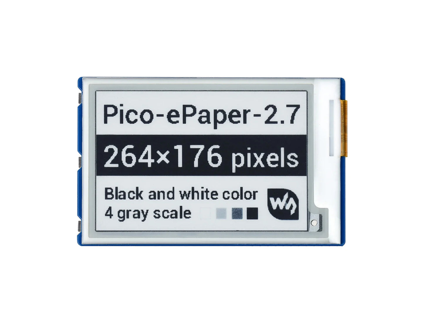 Custom 2.7inch E-Paper E-Ink Display Module for Raspberry Pi Pico 264x176, Black / White, 4 Grayscale SPI Custom PCB baby monitor pcba Manufacturer