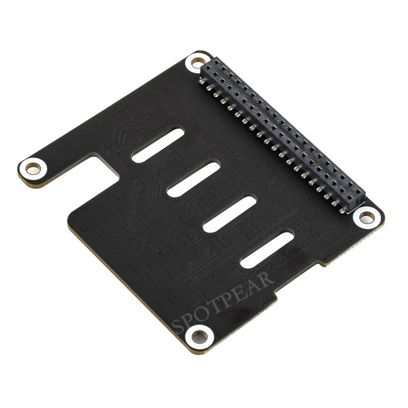 Custom Raspberry Pi 5 PCIe to 4-CH PCIe FFC HAT Board-Educational 4-Channel Extension Board