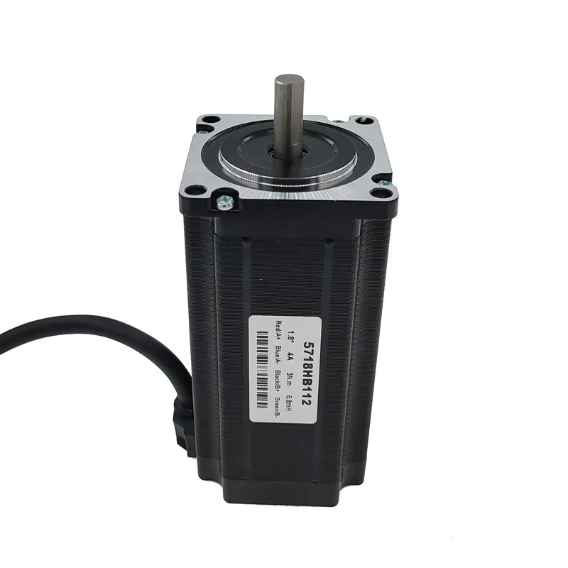 Custom 57BYG stepper motor 1.8 Degree 4.0A 3N.m 112mm 2 phase  hybrid driver motor Nema 23 Step Motor Manufacturer