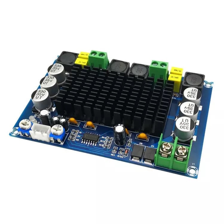 2*150W 2 Channel TPA3116 digital Power Stereo Amplifier Board dual With TL074C op preamplifier Audio Amplifier pcb assembly Customize