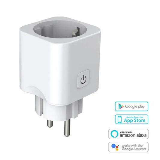 Custom New Smart Plug Wifi Smart Socket EU Mini Plug Outlet EWeLink Works With Alexa Google Home Mini IFTTT Smart Home Manufacturer