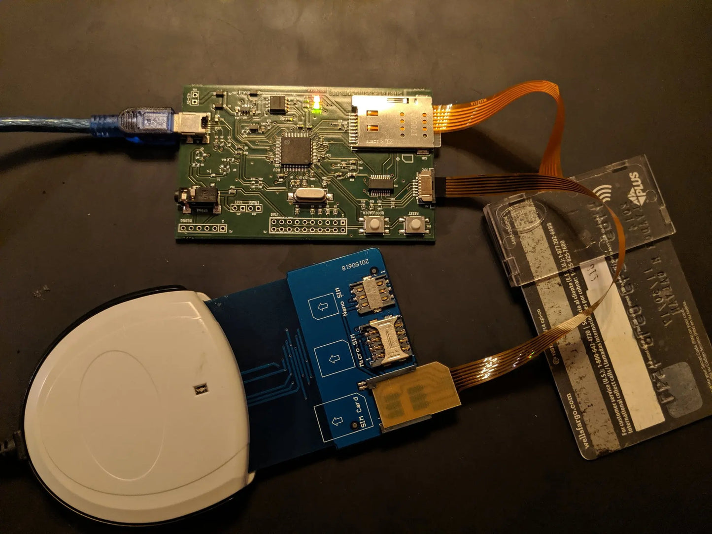 Custom SIMtrace2 SIM/USIM card communication protocol analysis and packet capture tool Manufacturer