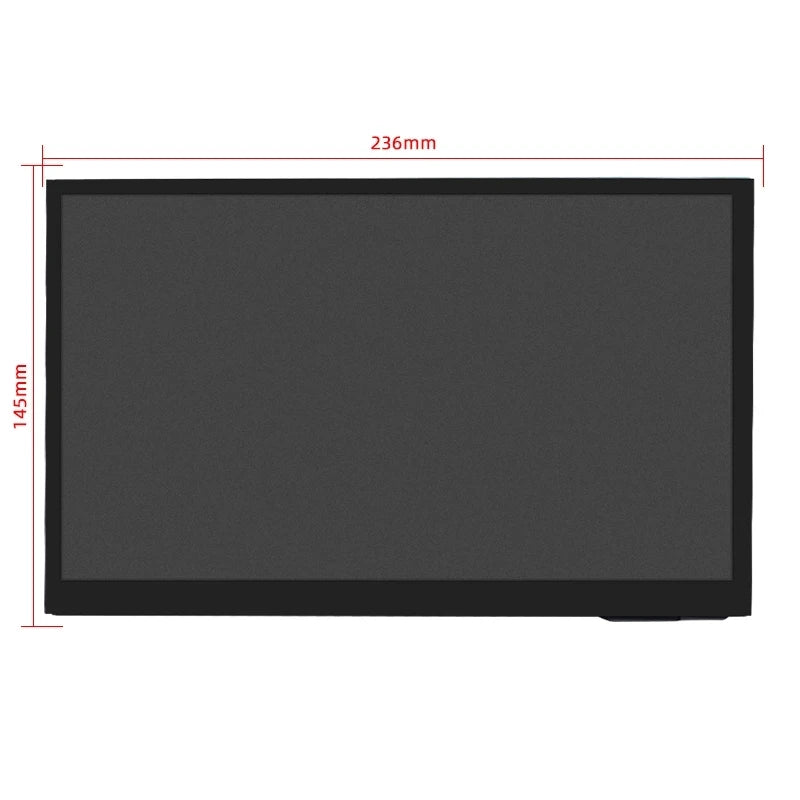 Custom 10.1 inch Raspberry Pi 4B Touch Screen IPS Capacitive LCD 1024x600 Display with Speaker Holder Monitor for Raspberry Pi 4B/3B+ Manufacturer