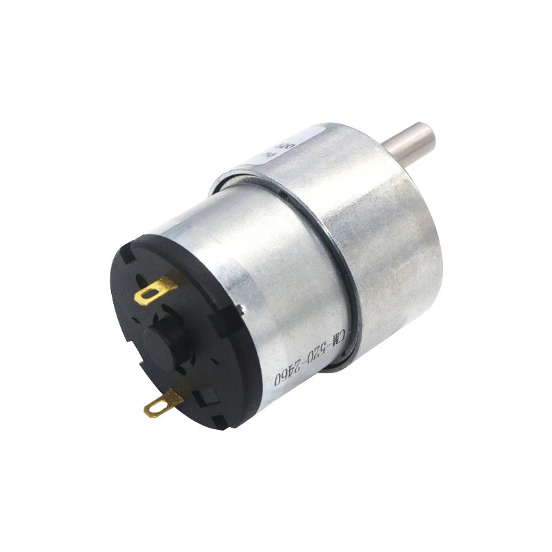 Custom JGB37-520 12V 24V High Torque Gear Box Electric Motor New Gearmotor 5/10/20/30/45/60/100/200/300/600rpm Manufacturer