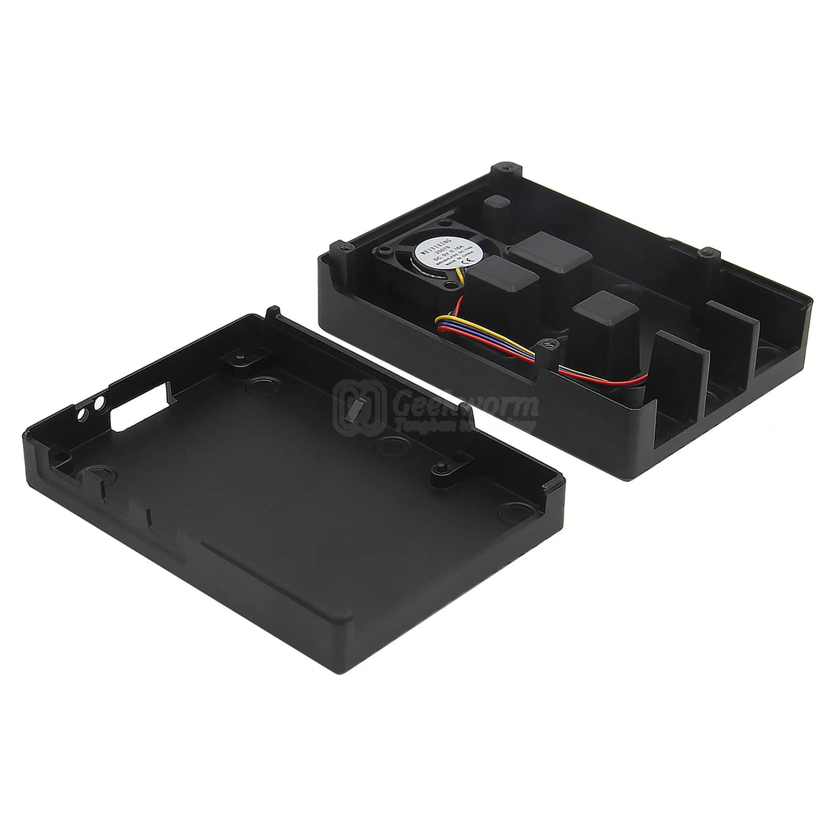 Custom  Raspberry Pi 5 Case with Fan| Heavy-duty Aluminum Passive Cooling Case Shell Enclosure for Pi 5