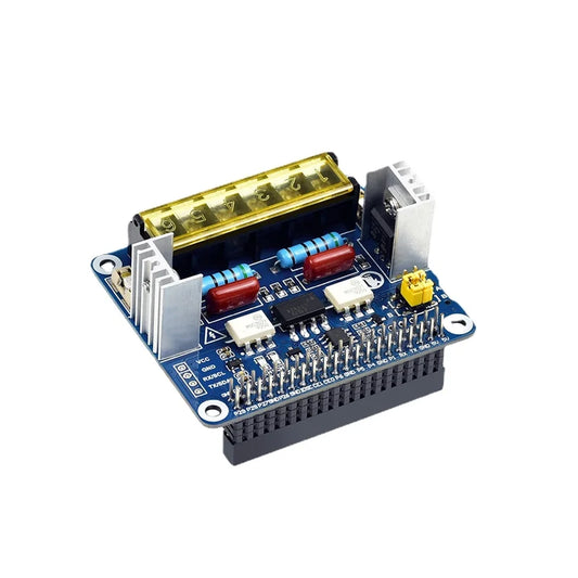 Custom Raspberry Pi Expansion Board Power Relay 8-Ch Relays 2-CH Triac HAT for Raspberry Pi Integrated MCU UART / I2C Manufacturer