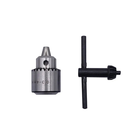 Custom 0.3-4mm Mini Drill Chuck Micro JTO Taper Mounted Drill Chuck and Chuck Key Lathe Accessories Adapter with Key Manufacturer