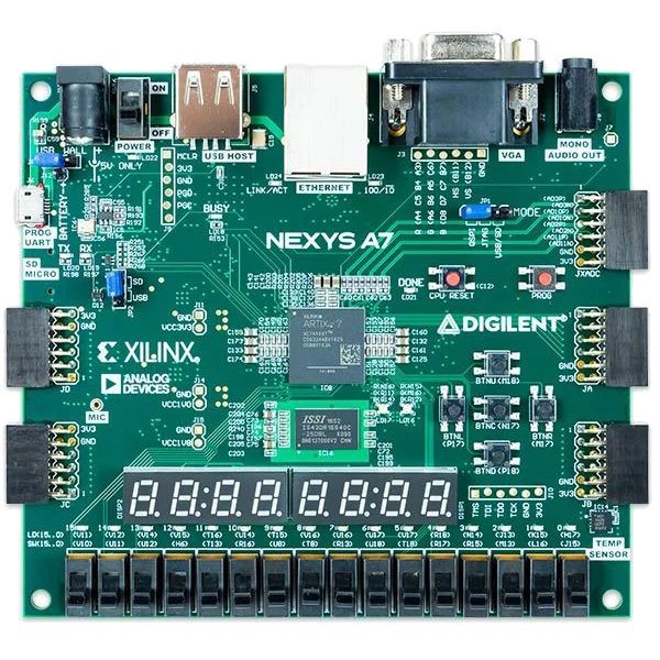 Custom Nexys A7-100T Xilinx FPGA RISC-V Development Board XUP Digilent Manufacturer