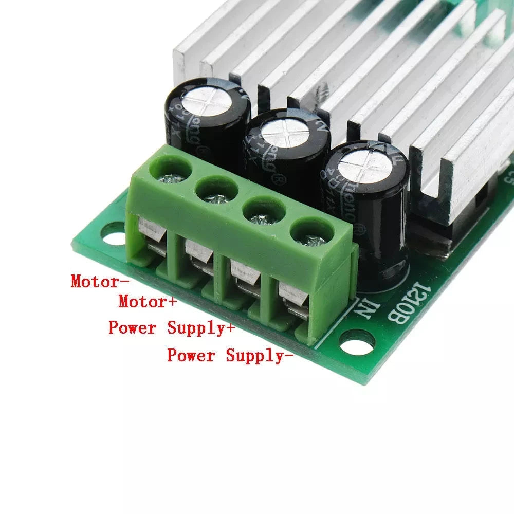 Custom Custom Taidacent High Power Small Size Adjustable Speed Pwm Controller 12v DC Pump Dimmer Switch 24v 10a DC Motor Controller Manufacturer