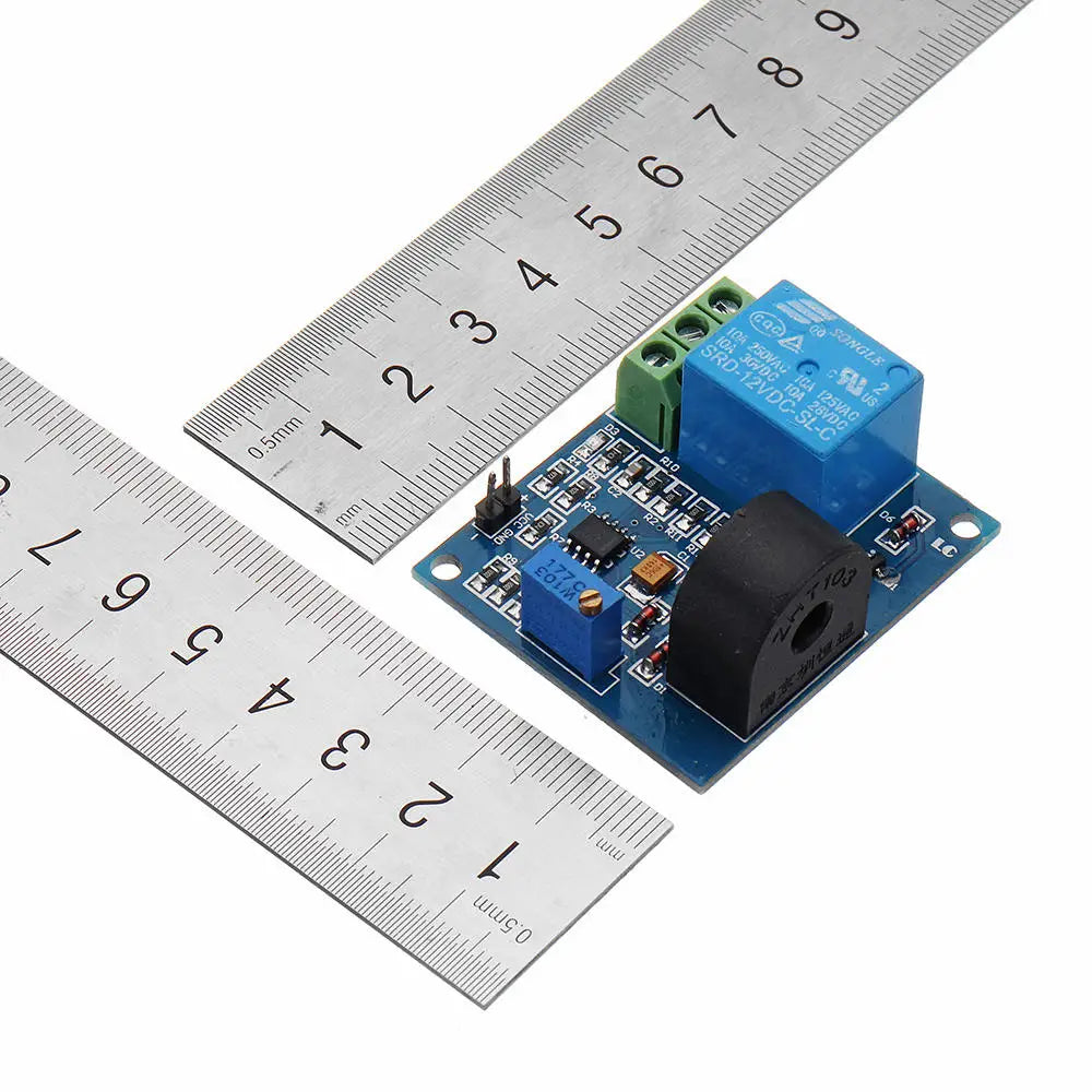 Custom 5Pcs/Lot DC 12V 5A Overcurrent Protection Sensor Module AC Current Detection Relay Module Switch Output Manufacturer