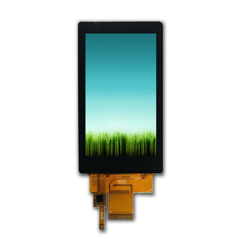 Custom 5.0 inch 480*854, ST7701S, full viewing angle, RGB/MIPI/LVDS interface IPS LCD module with capacitive touch panel Manufacturer