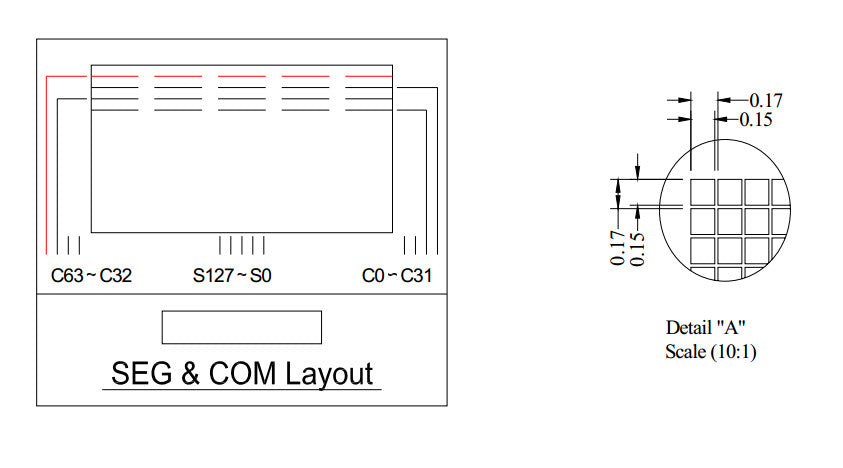 Blue or white 128X64 0.96 inch OLED LCD LED Display Module For Arduino0 0.96" IIC SPI Communicate 3.3V-5V Custom