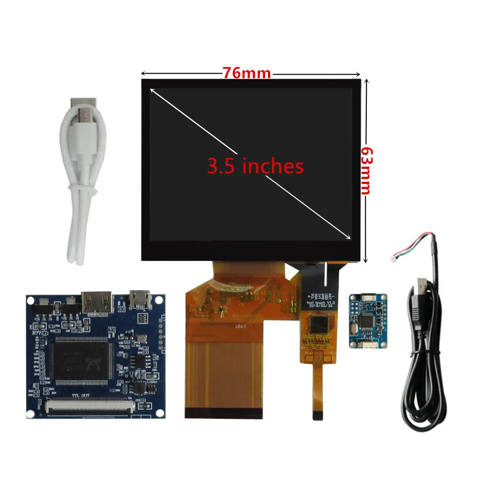 Custom 3.5 Inch LQ035NC111 Multipurpose LCD Screen Display Controller Control Driver Board Digitizer Touchscreen Mini HD-Compatible Manufacturer
