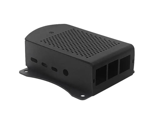 Custom Lonten on stock  Aluminum Case Box with high efficient cooling for Raspberry Pi 4- pinup on the wall Manufacturer