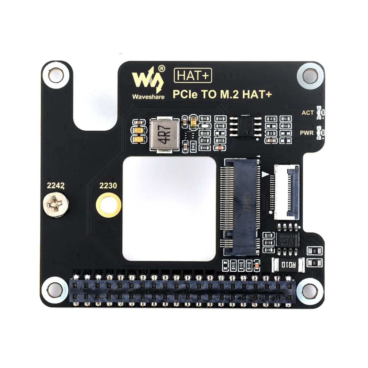 PI5 SSD NVMe HAT Expansion Board for RasPi RPI Raspberry Pi 5 Projects PCIe To M.2 Adapter Shield 1GB 8GB 16GB Accessories