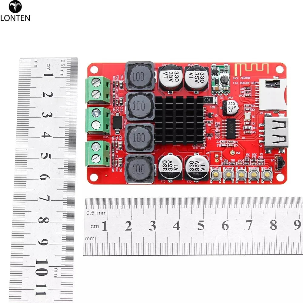 Custom One stop pcba service Electronic Circuit Board Assembly PCB TPA3116 2X50W Digital Wireless wireless Receiver Module Manufacturer