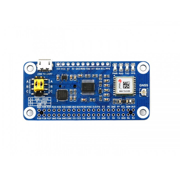 MAX-7Q GNSS HAT for Raspberry Pi, GPS, GLONASS, QZSS, SBAS Custom PCB pcba teste funcional customize