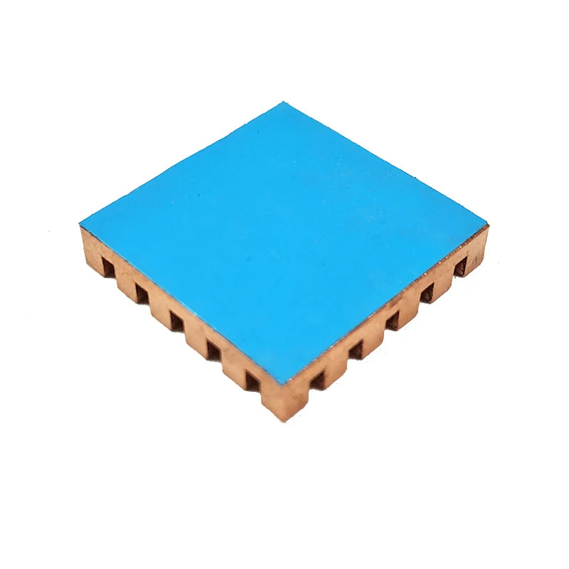 Custom 3pcs Pure Copper Heat Sink Adhesive Back  Cooling For VGA DDR MOS GPU IC Chipset Radiator Cooler Heatsink 22x22x4mm Manufacturer