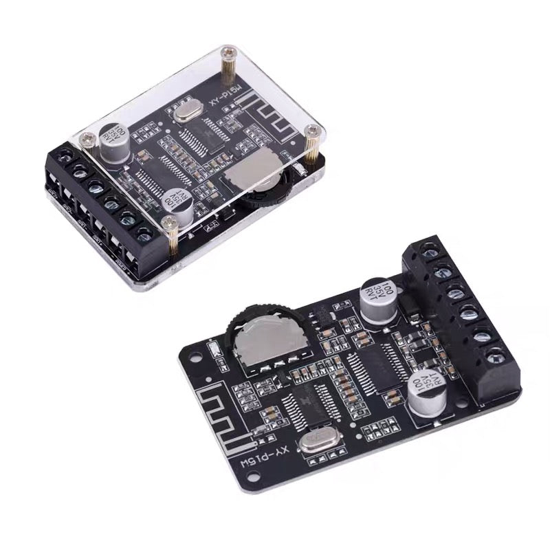 20W*2 Digital Audio Stereo Amplifier with Case DC12-24V Dual Channel Small Stereo Amp  amplifier board pcb assembly