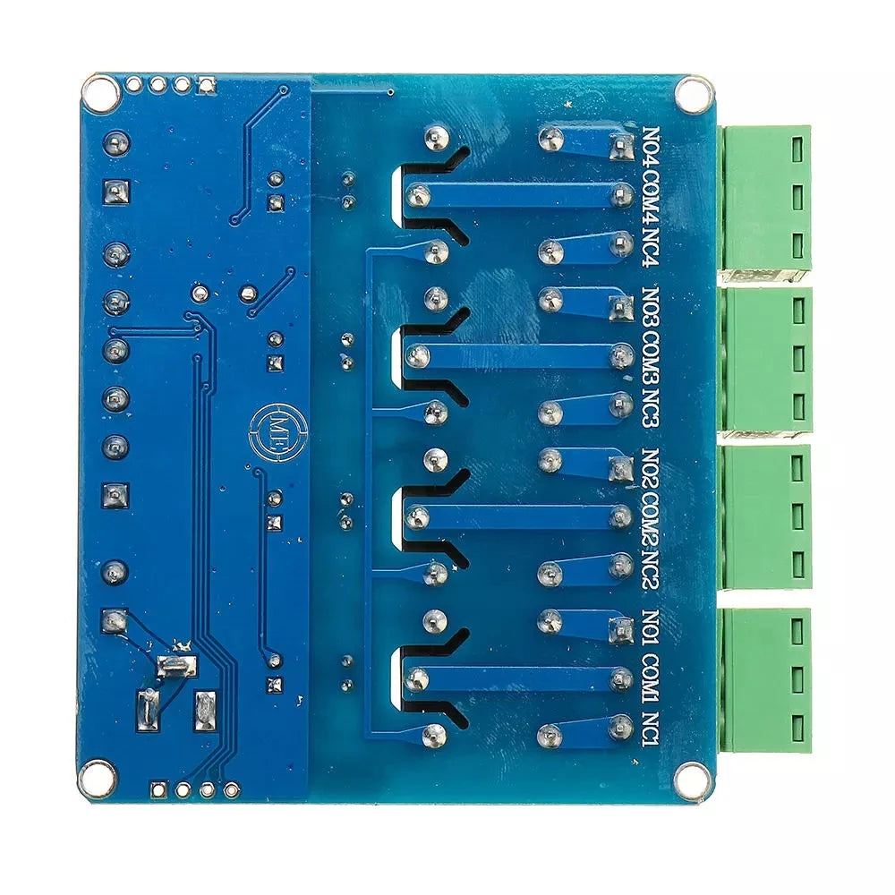 Custom Modbus RTU 4 Channel Relay Module 4CH Input Optocoupler Isolation RS485 MCU For Manufacturer