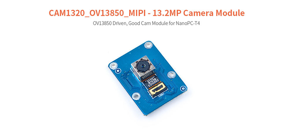 13.2MP MIPI Camera Module for NanoPC-T4 1320W Pixels Custom PCB pcba case Custom