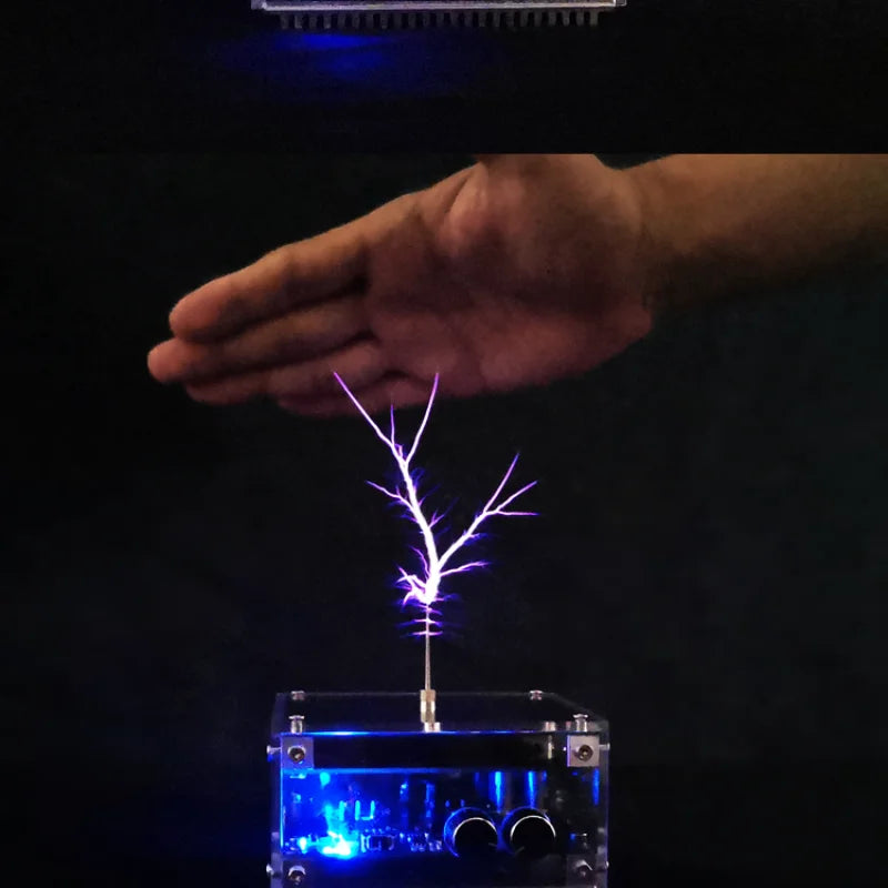 Custom High Voltage Pulse Test Apparatus/Scientific Experiments 48V2A 10CM Flat-panel  Music Tesla Coil High Frequency Manufacturer