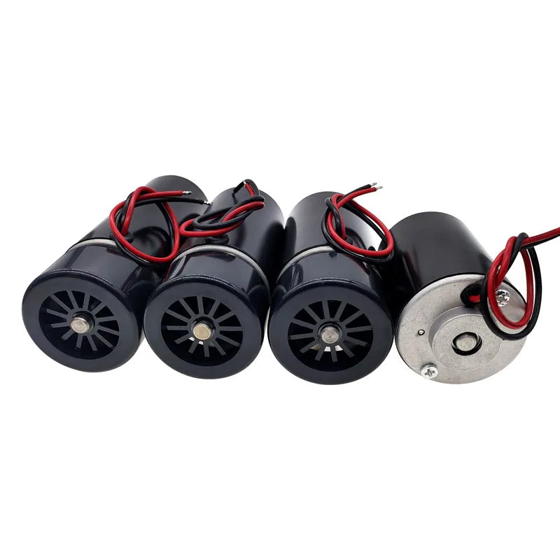 Custom Machine Tool Spindle motor DC 12-48v 200W/300W/400W/500W/800W DC spindle motor brush air cool for CNC engraving machine Manufacturer