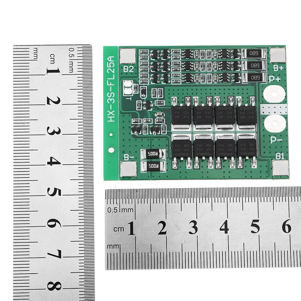 Custom 3S 4S 25A 40A 18650 Lithium Battery Protection Board 11.1V 12.6V 14.8V 16.8 High Current With Balanced Over Charge Discharge Manufacturer