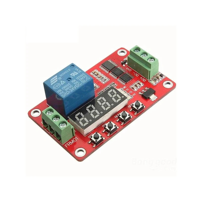 Custom 5V/12V/24V FRM01 Multifunctional Relay Module Loop Delay Timer Switch Self-Locking 3 kinds for choosing    Manufacturer