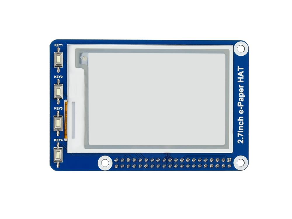 Hat Raspberry Pi E Ink Hat 2.7''e-paper,264x176,2.7inch E-Ink display HAT for Raspberry Pi 2B/3B ...