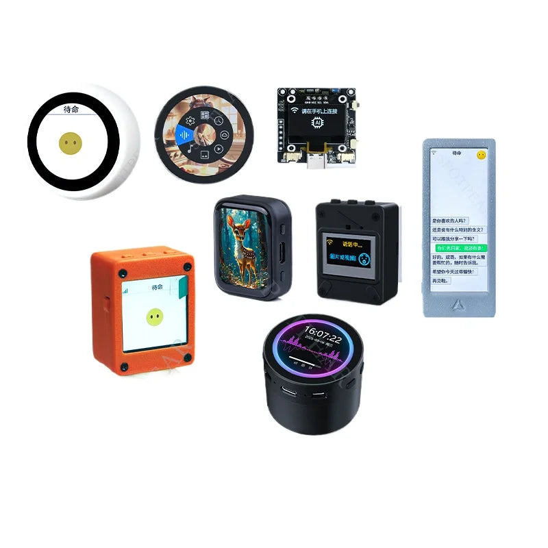 DeepSeek AI Voice Chat Robot ESP32-S3 2.06inch AMOLED /LCD Display Option XiaoZhi