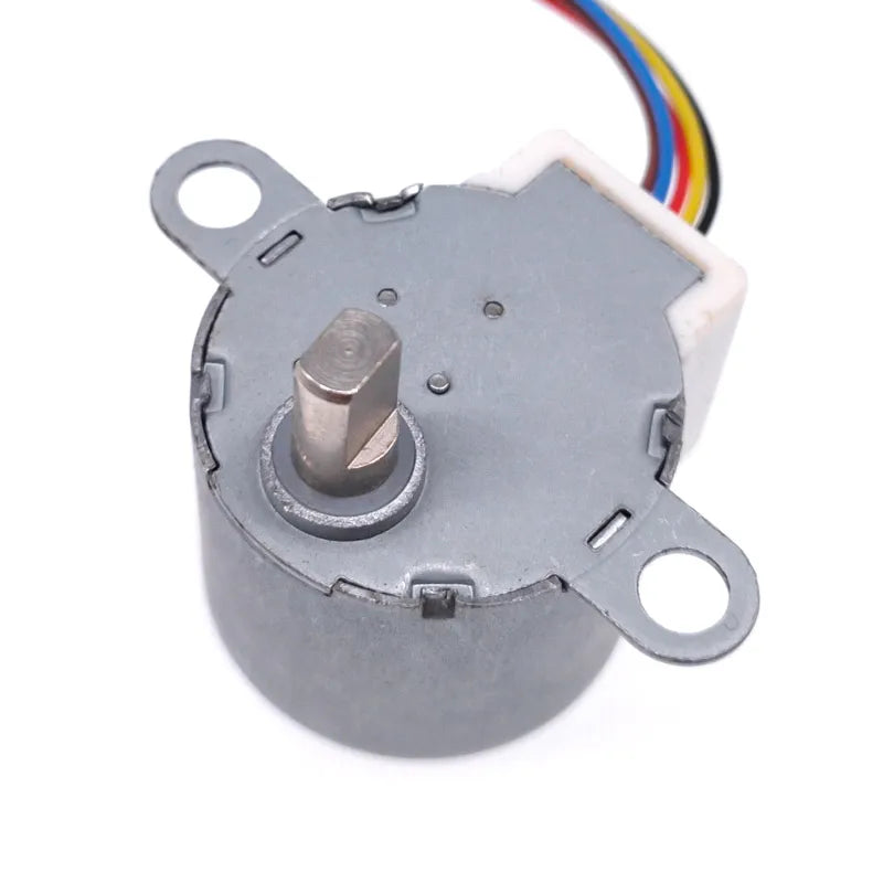 Custom DC Stepper Motor 24BYJ48 5V 2W Step Gear motor For Heating Shaking Head Mobile Phone Bracket Fan Shaking Head Motor 6 rpm Manufacturer