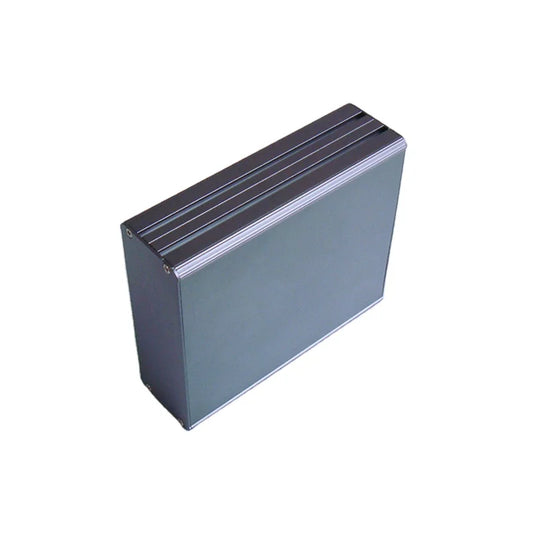 Custom gray color aluminum housing case for electronics project case 45(H)x122(W)x140(L) mm Manufacturer