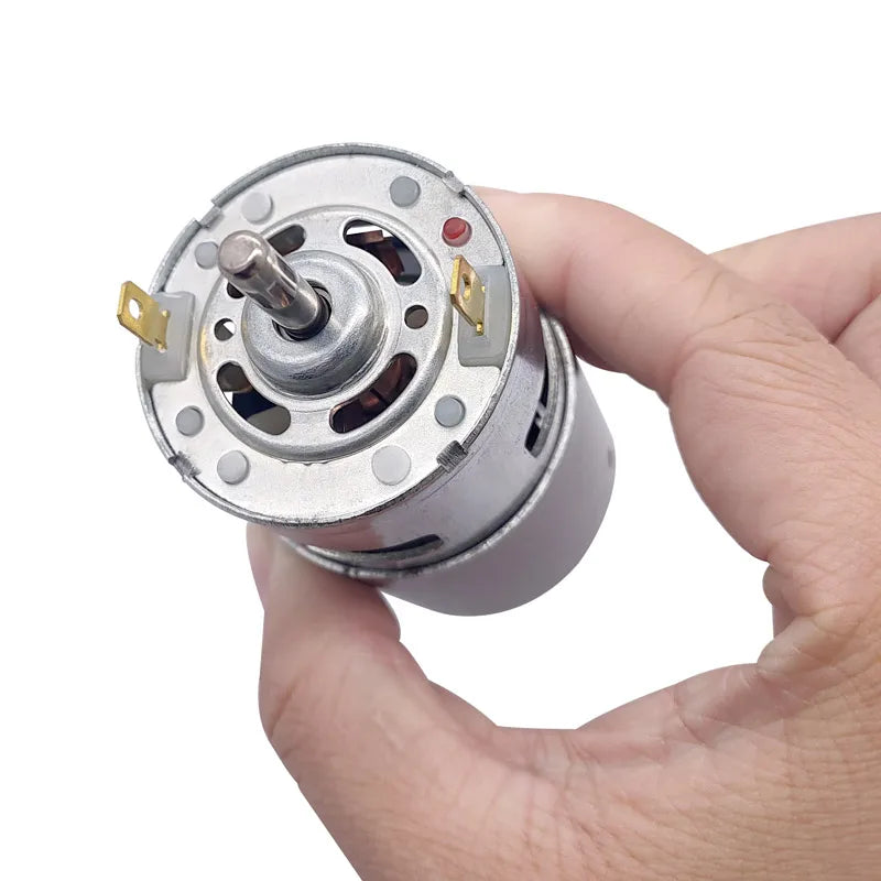 Custom 1PCS 775 DC Motor DC 12V-24V Double ball bearing Large Torque High Power Low Noise Hot Sale Electronic Component Motor Manufacturer