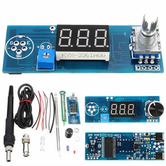 Custom Digital Soldering Iron Station Temperature Controller Kits T12 Handle Module Manufacturer