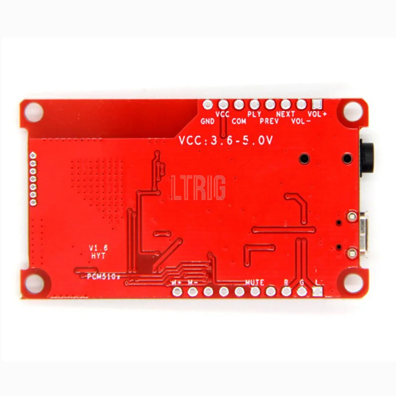 Custom Custom LTRIG custom 1Pcs QCC3031 / QCC3032  5.0 lossless APTXHD pair box TWS amp HIFI low power consumption PCM5102A Manufacturer