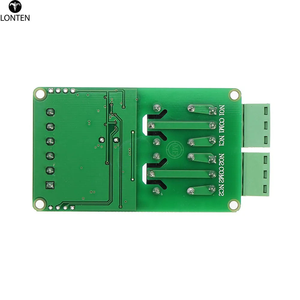 Custom Lonten Modbus-Rtu 2-way Relay Module Output 2 Channel Switch Input TTL/RS485 Interface Communication Manufacturer