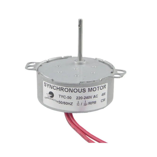 Custom  TYC-50 220V 0.083RPM-0.1RPM AC Synchronous Motor Low Speed Medical Equipment Air Bed CW Shaft Length 39mm Manufacturer