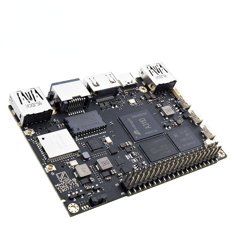 VIM3 SBC: 12nm Amlogic A311D Soc With 5.0 TOPS NPU Custom PCB pcba router thermometer pcba customize