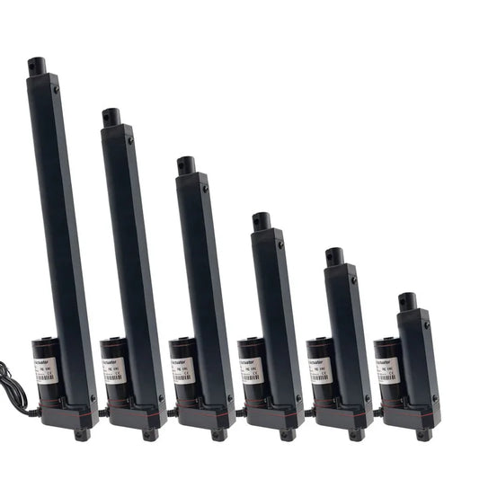 Custom Linear Actuator 12V 24V 200mm 250mm 300mm Stroke Linear Drive Electric Motor Linear Motor Controller 50/100/300/500/700/1500N Manufacturer